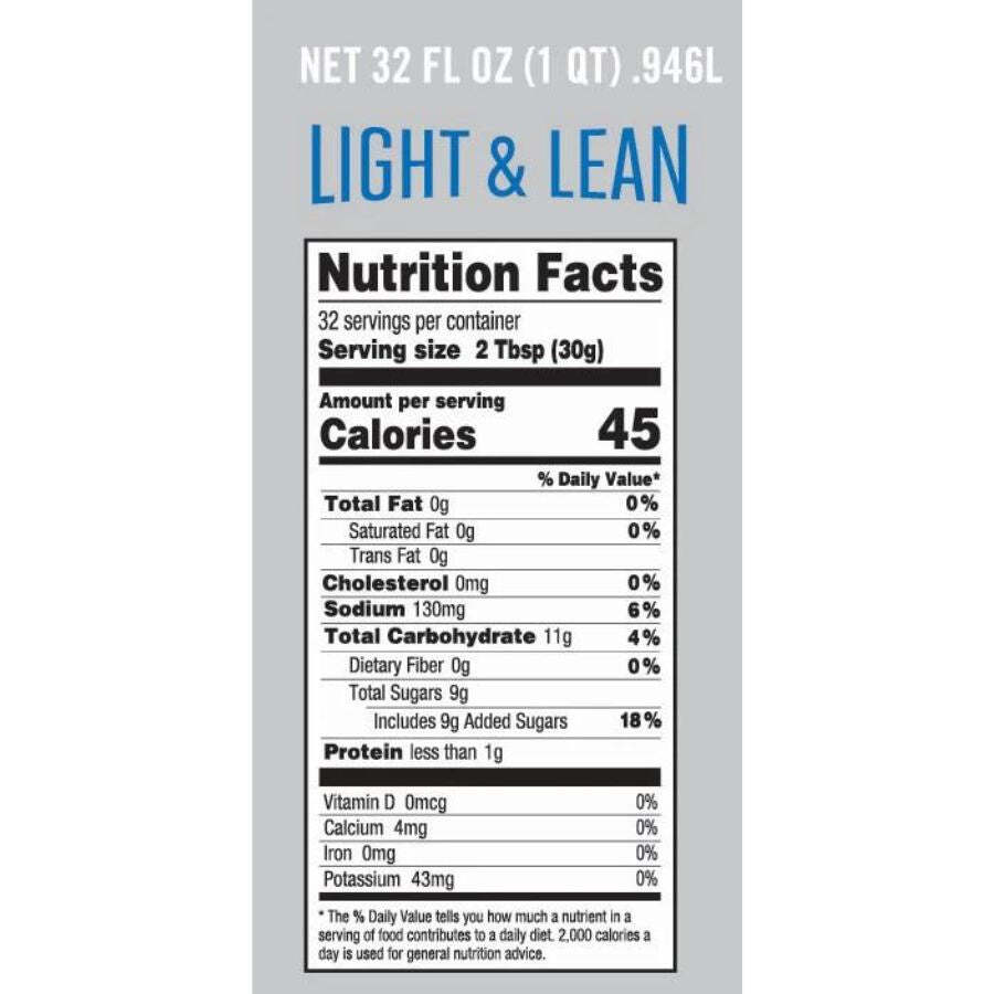 Dorothy Lynch Salad Dressing | Light and Lean | Combo Pack 16 oz. and 32 oz.
