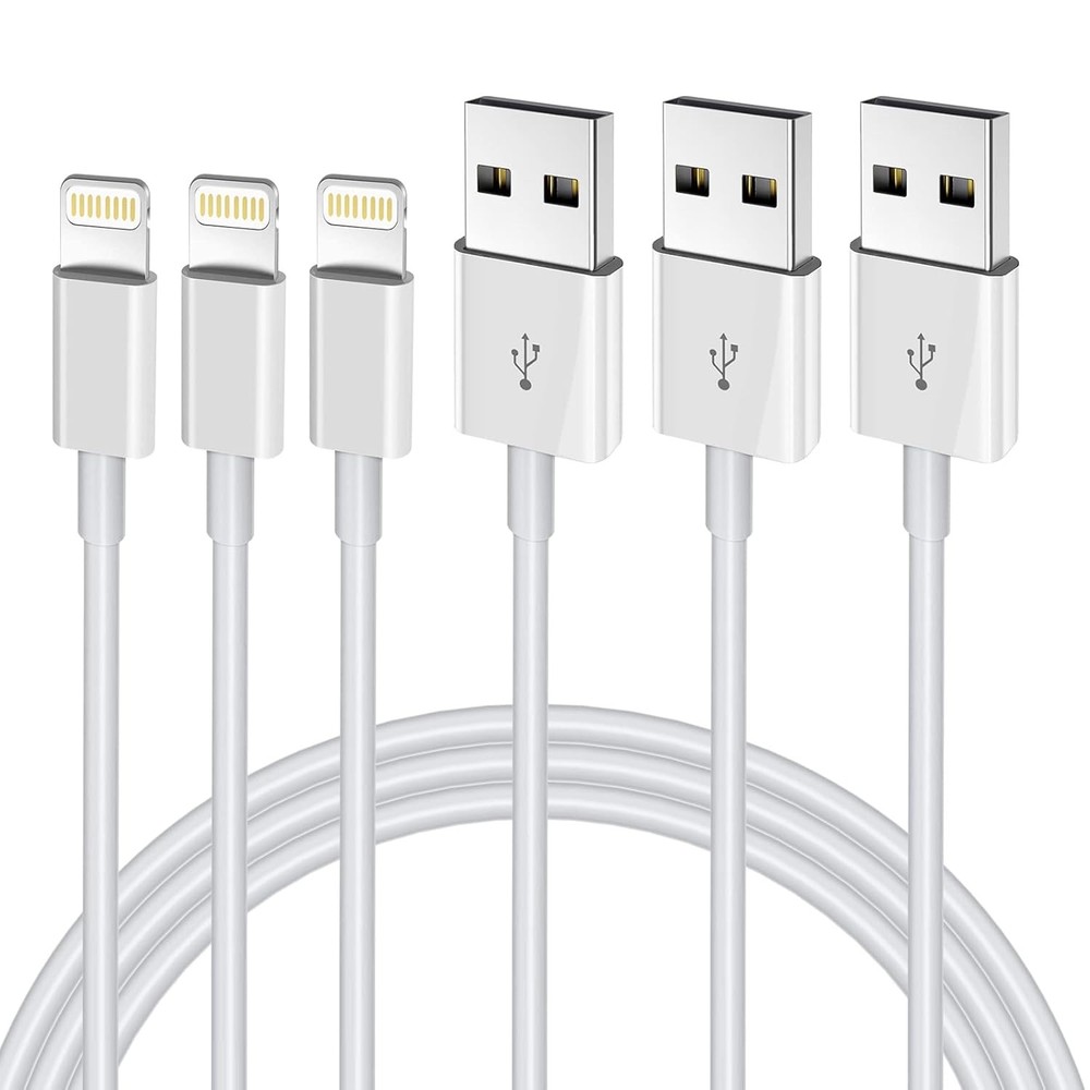 Apple MFi Certified iPhone Charger 3FT 3 Pack Lightning Cable