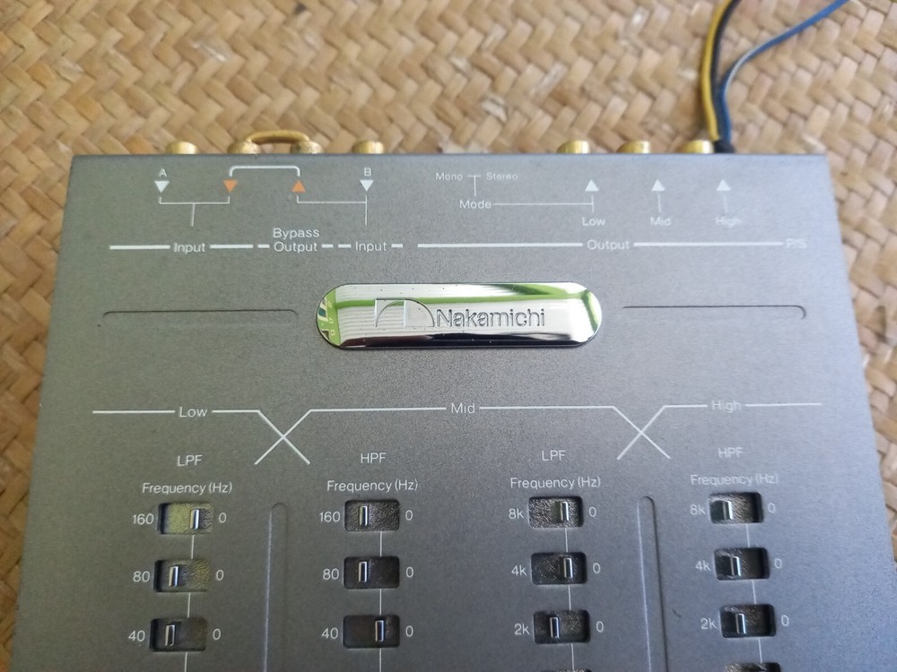 Nakamichi EC 302 3 Way Electronic Crossover