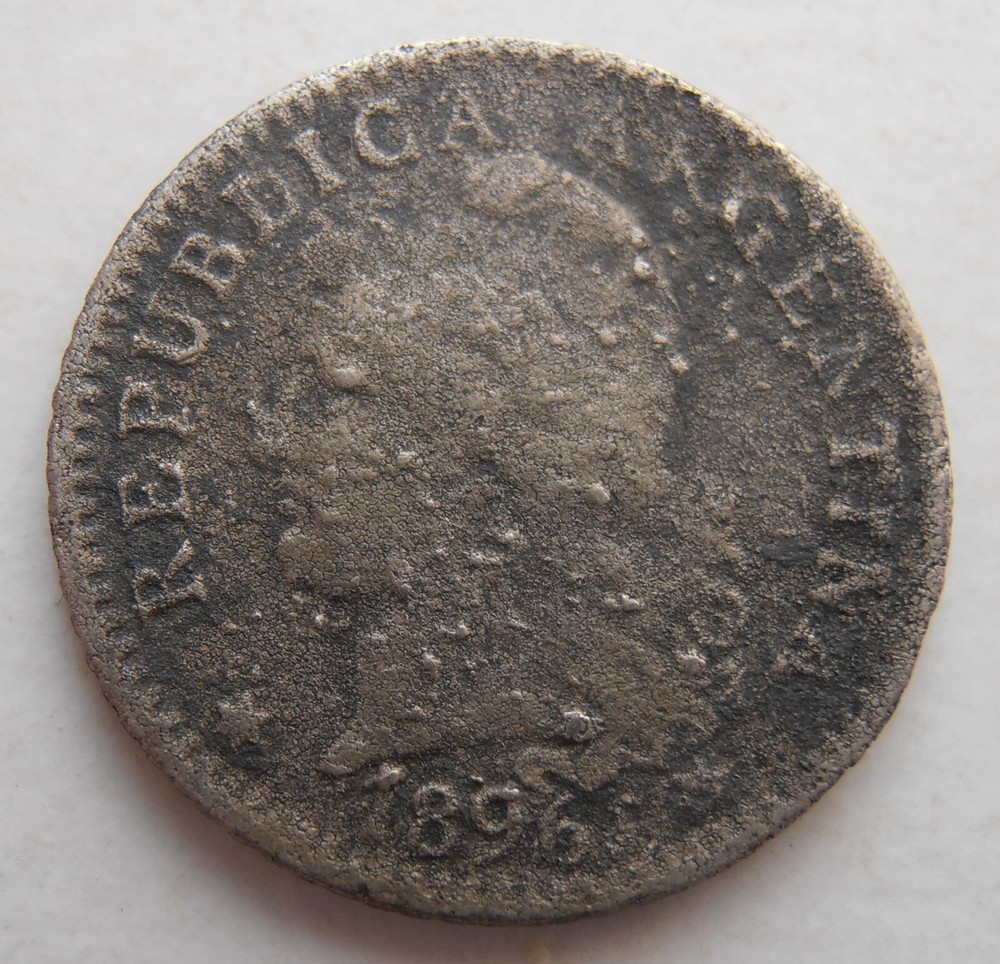 ARGENTINA 5 CENTAVOS 1896