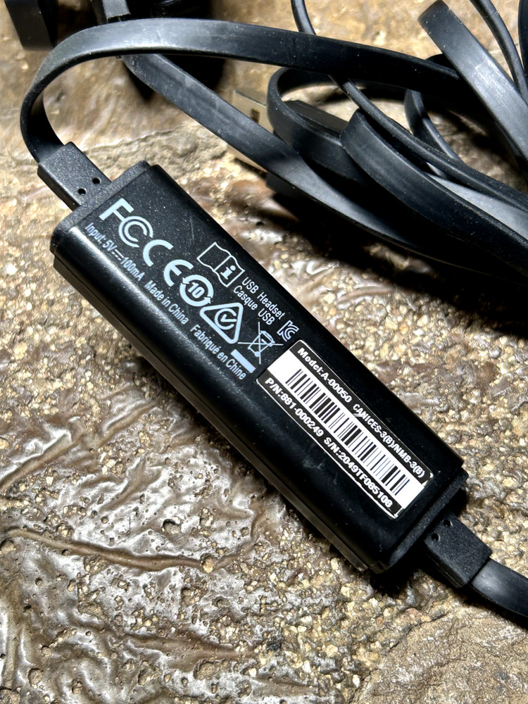 Logitech Headset Model:A-00050