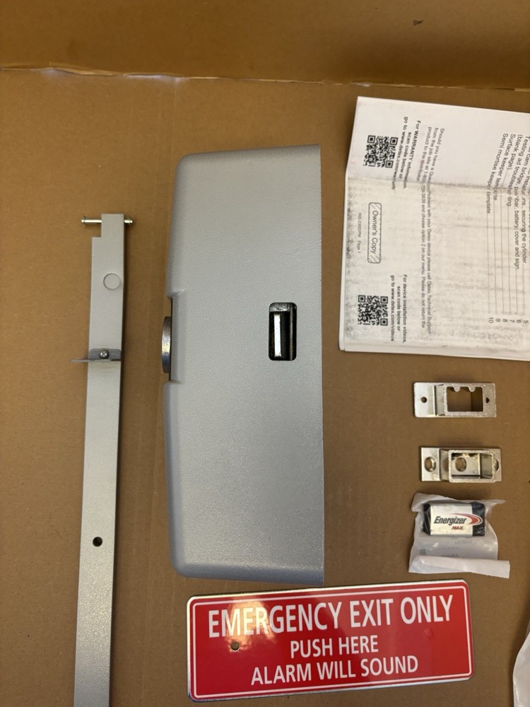 Detex Alarm Panic Exit Control Lock ECL-230D