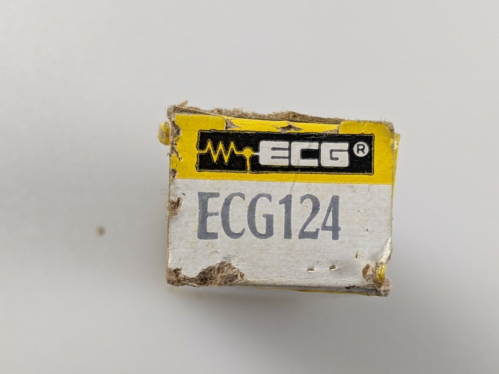 Sylvania ECG124 Silicon NPN Transistor High Voltage
