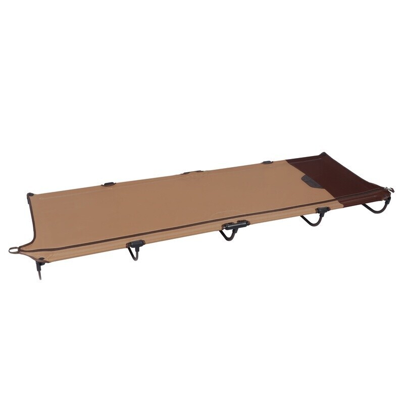 Zipper Folding Cot Compact Portable Sleeping Bed Camping Backpacking Travel Cot