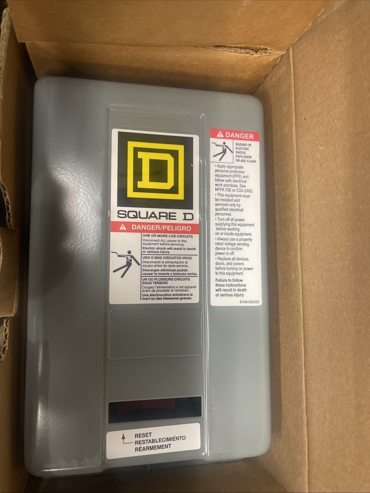 Square D 8536SAG12V03 Motor Starter