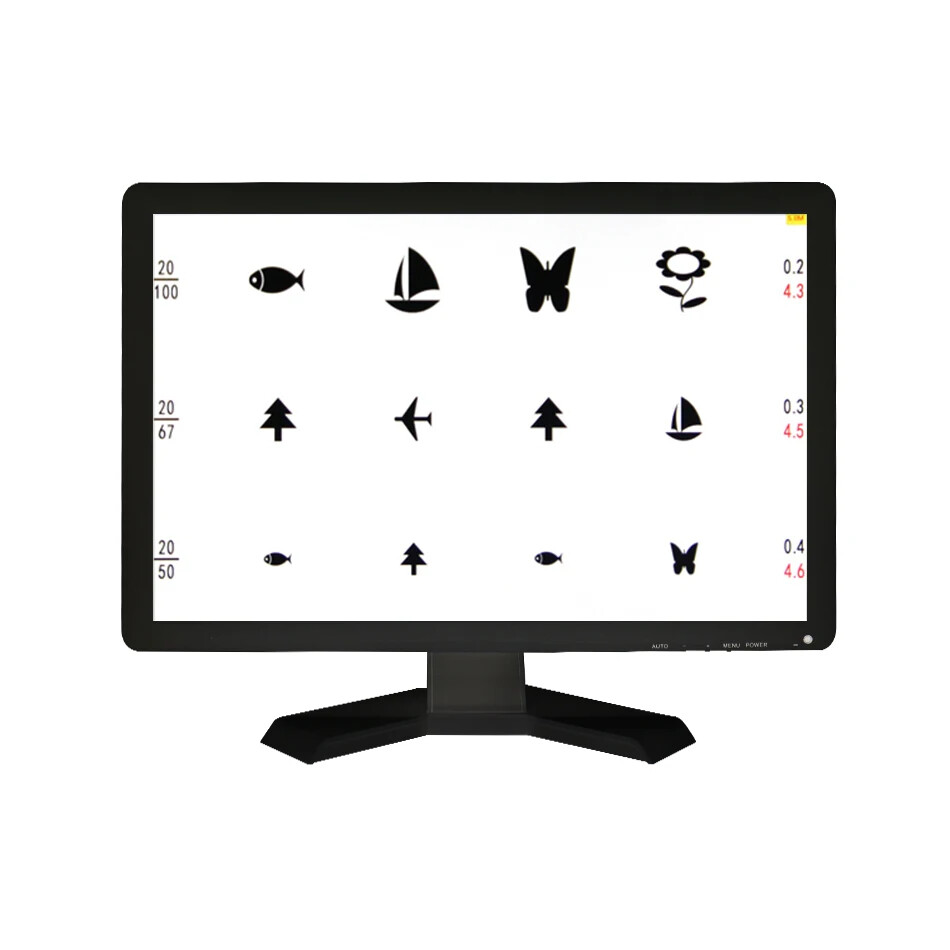 19 Inch Screen Vision Meter Panel LED Vision Test Meter Eye Tests