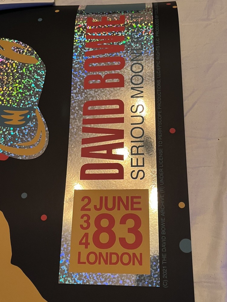 David Bowie Poster Limited Edition