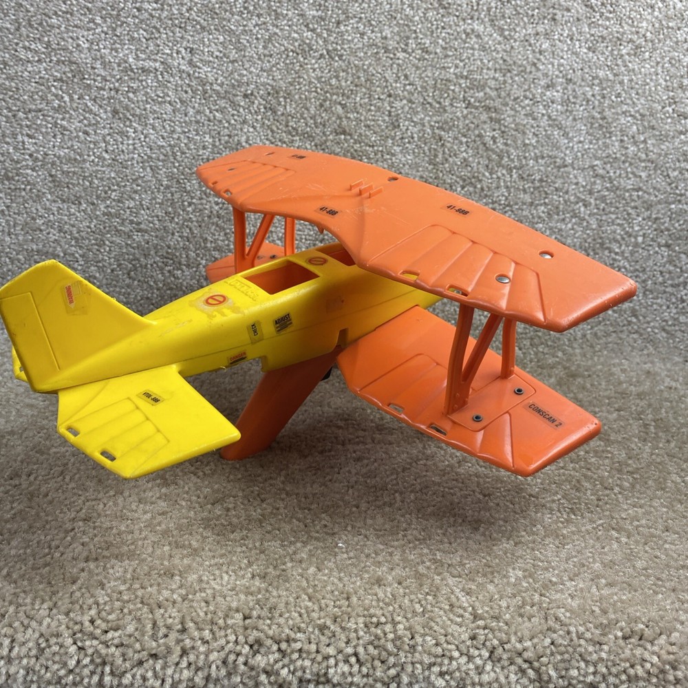 Vintage TONKA Fall Guy Stunt Biplane