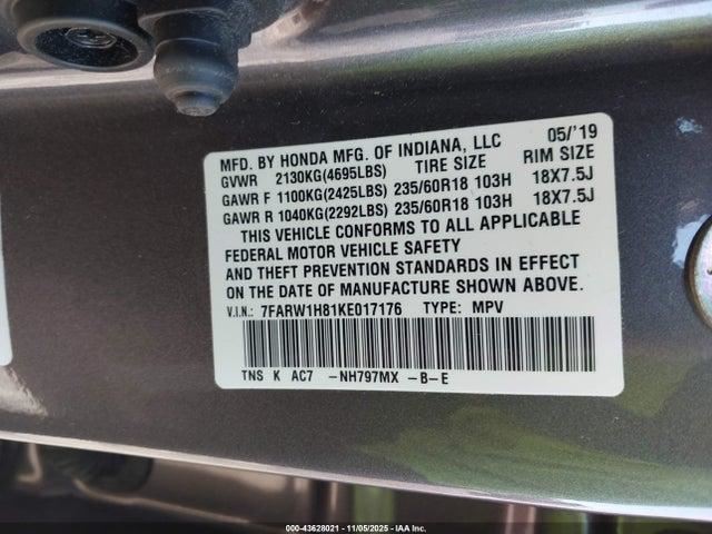 CR-V 2019 Lid Motor Pull Down 5619434