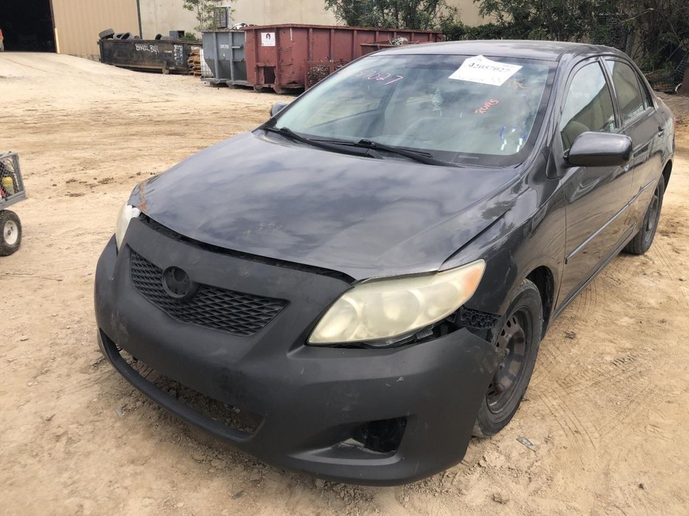 Sun Visor Left Driver Fits 09-13 COROLLA 954619