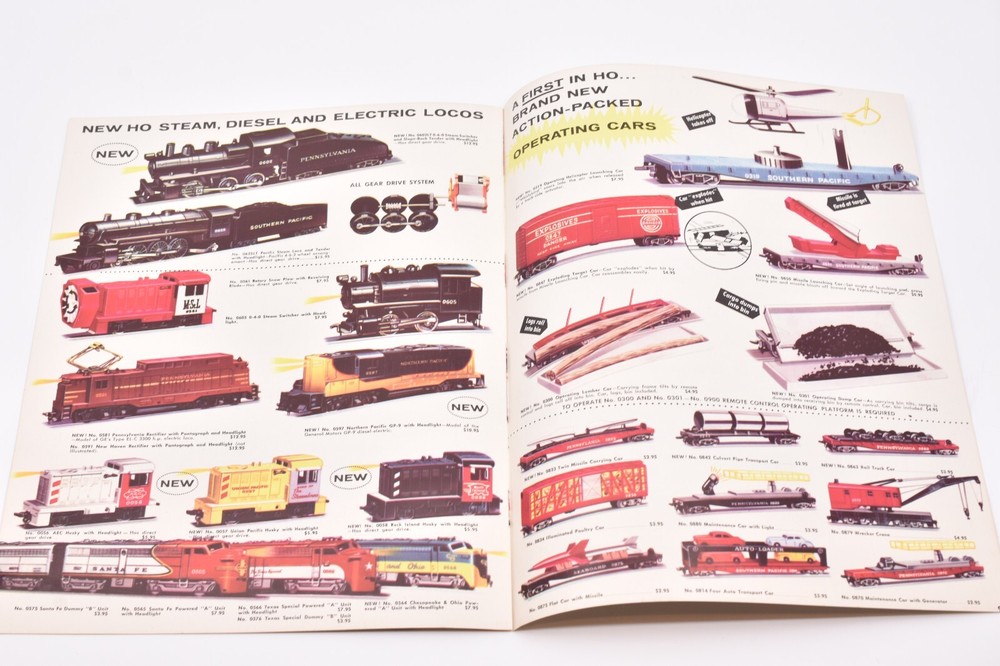 1960 LIONEL TRAINS HO CATALOG