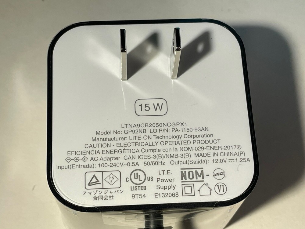 Amazon Echo Dot (3rd Generation) Smart Speaker - Charcoal NOB