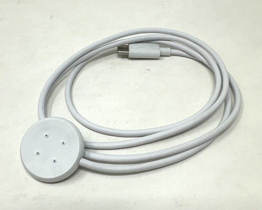 Google - Pixel Watch 2 and Pixel Watch 3 USB-C Fast Charging Cable - White