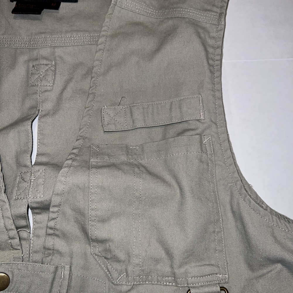 U.S. Spec Tactical Tan Multi Pocket All-Weather Vest Medium
