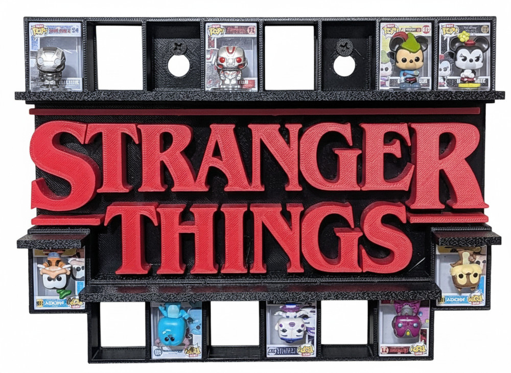 Stranger Things “Upside Down” Bitty Pop Display (Holds 16) 3D Printed