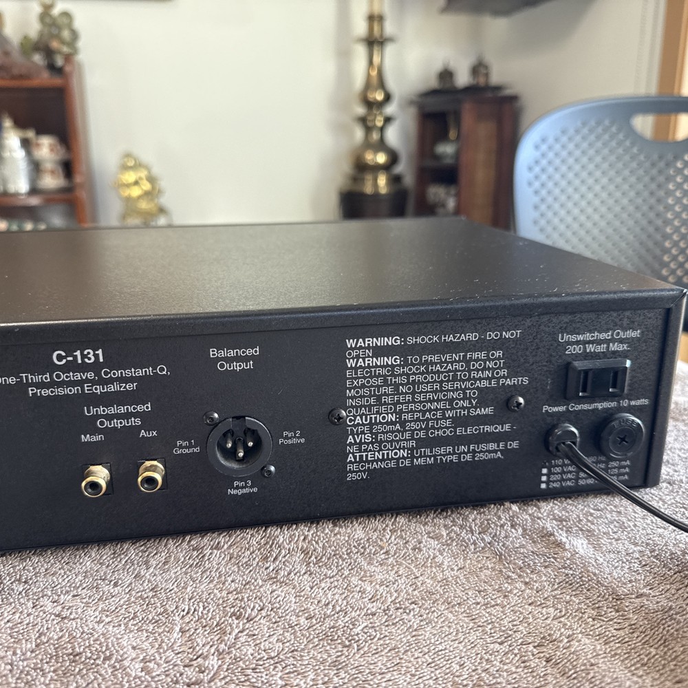 AudioControl C-131 One-Third Octave Constant Q Precision Equalizer