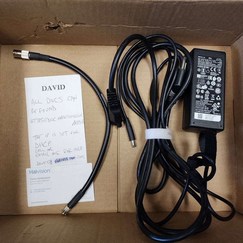 Haivision KB Mini 2 H.264 & HEVC SD/HD Encoding/Transcoding Appliance Encoder