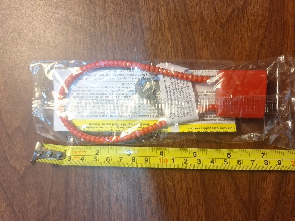 Red Cable Gun Lock Two Keys 30mm
