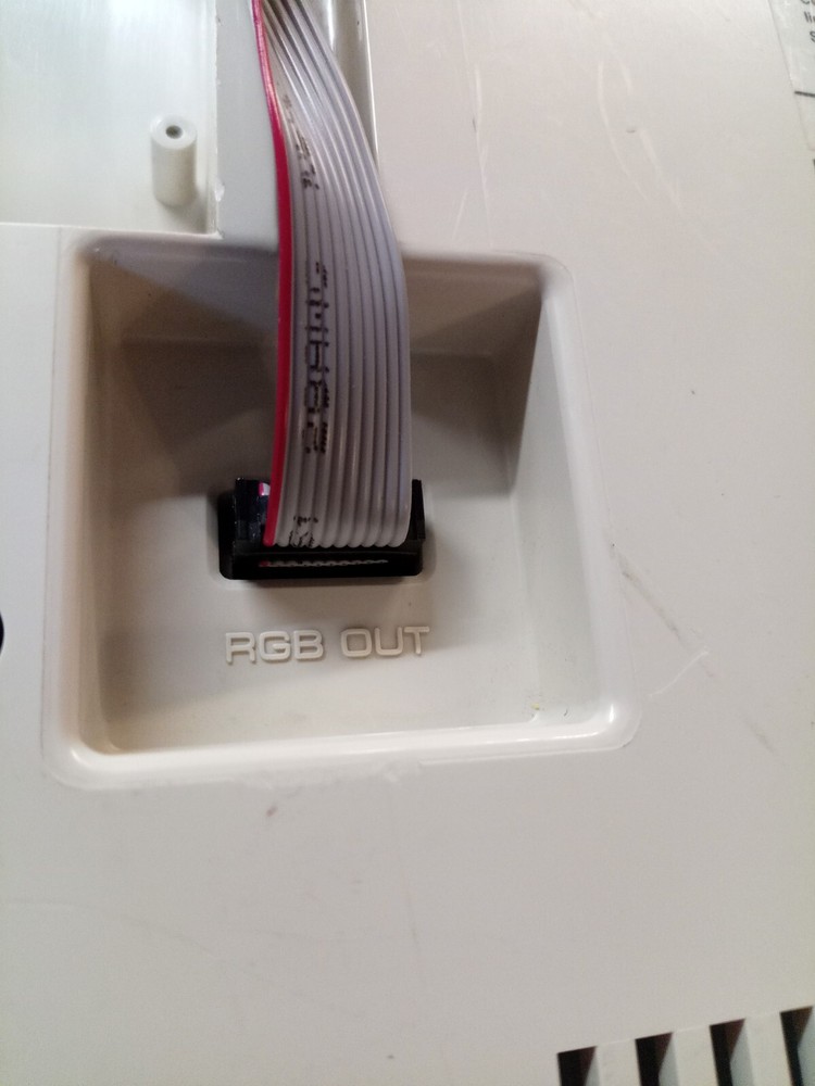 Coco 3 Tandy Color Computer 3 RGB video audio Cable