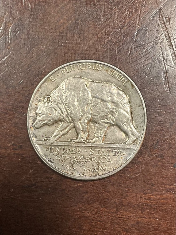 1925 CALIFORNIA COMMEMORATIVE HALF DOLLAR NICE AU++