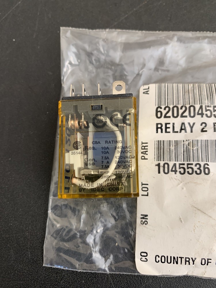 Cornelius 620204550 Relay 2 Pole 120 V