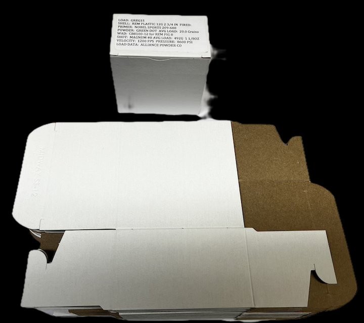 Shotshell Boxes 12GA 2-3/4" 25 round Capacity Cardboard Reloading 56 Empty boxes