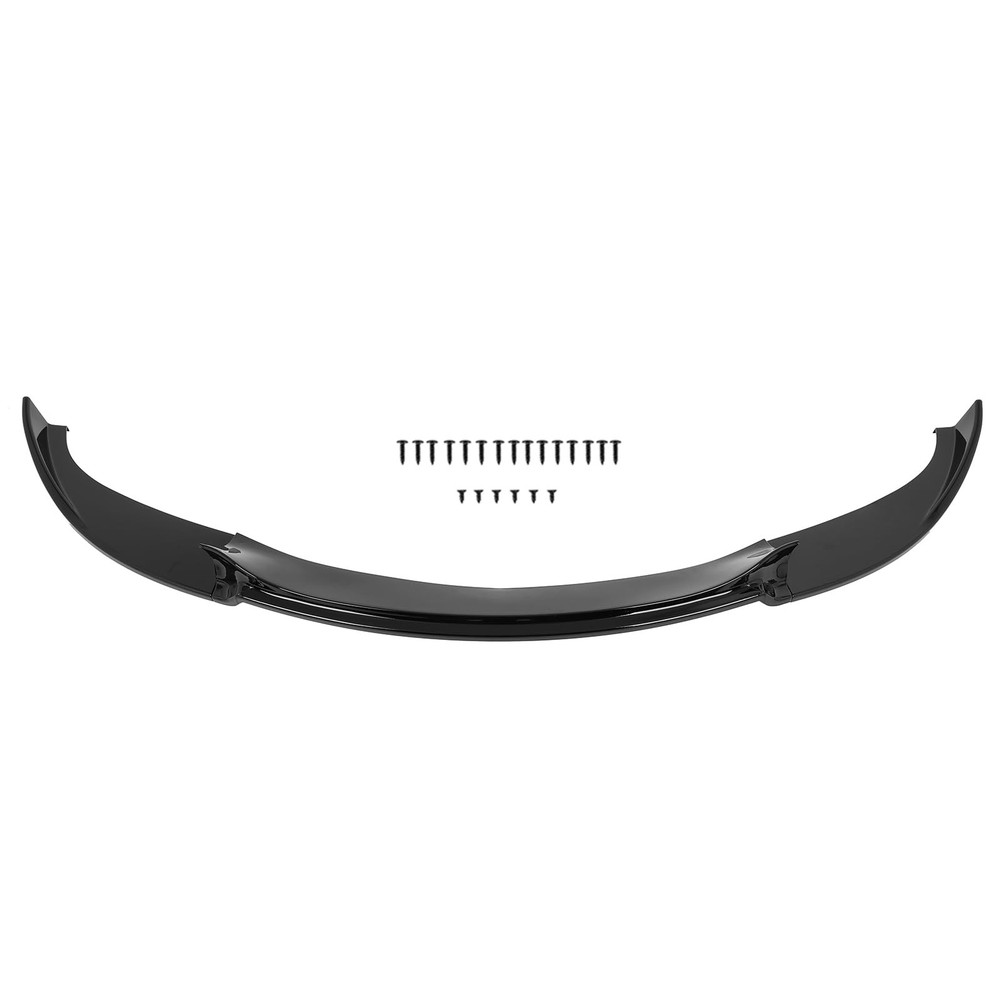 3PCS Front Bumper Lip for 2006-2010 E60 M5 Glossy Black
