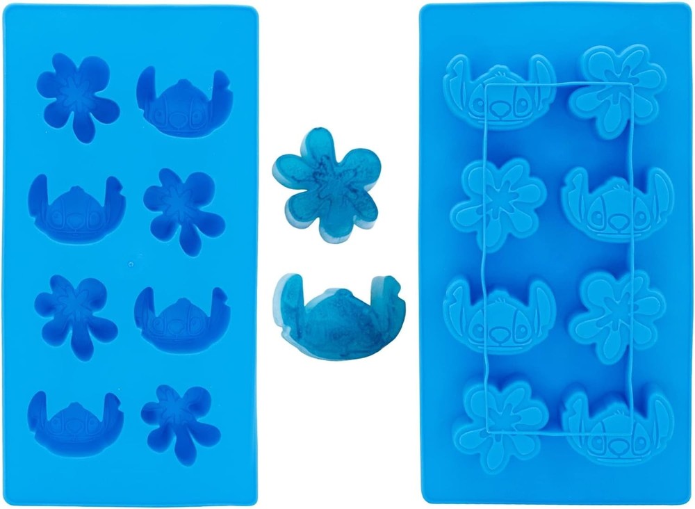 Sier Buff  Lilo and Stitch Ice Cube Tray Featuring Stitch and