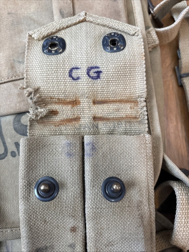 WWI US field gear lot