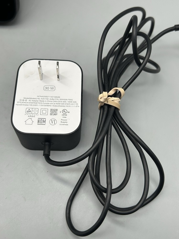 Amazon Echo Show 8 Smart Display (1st Gen) - Charcoal Black - Tested