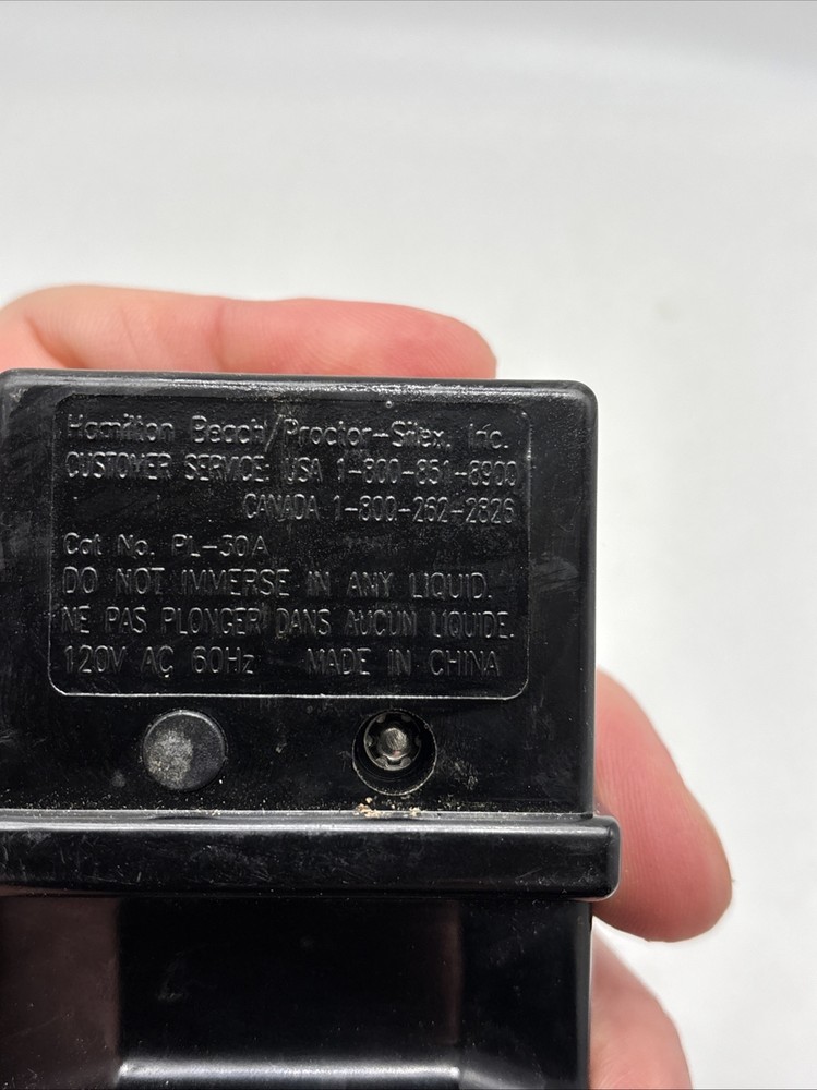 HAMILTON BEACH PROCTOR-SILEX HEAT CONTROL PL-30A