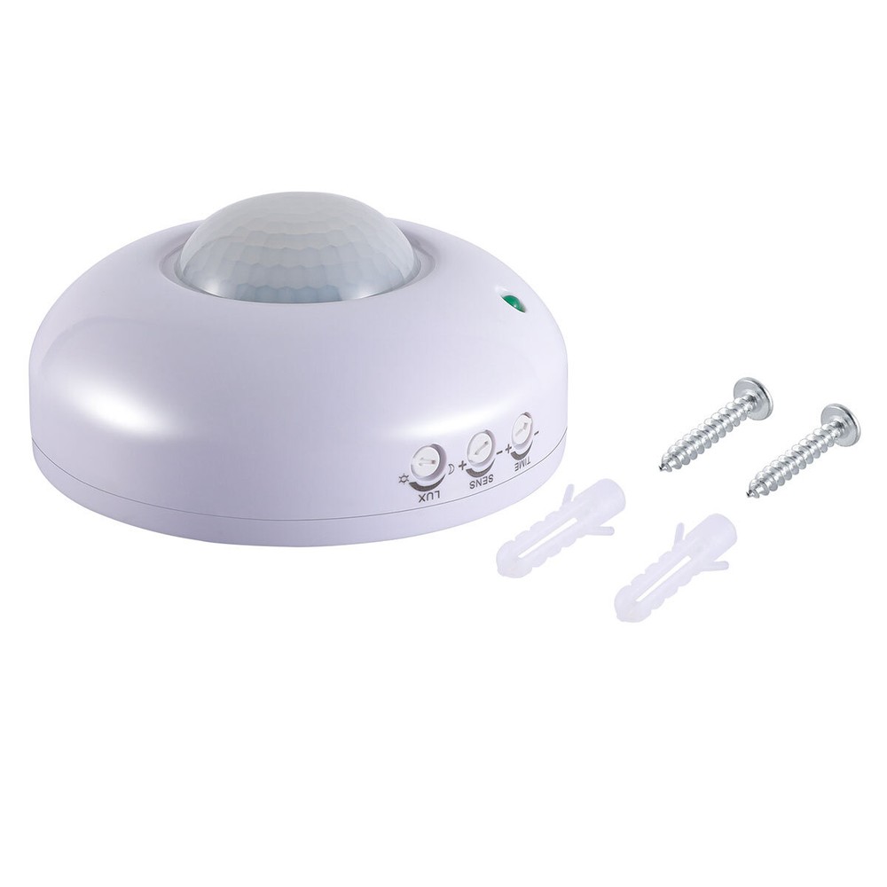 Surface Mount PIR Ceiling Occupancy Motion Sensor Detector Light Switch 360°