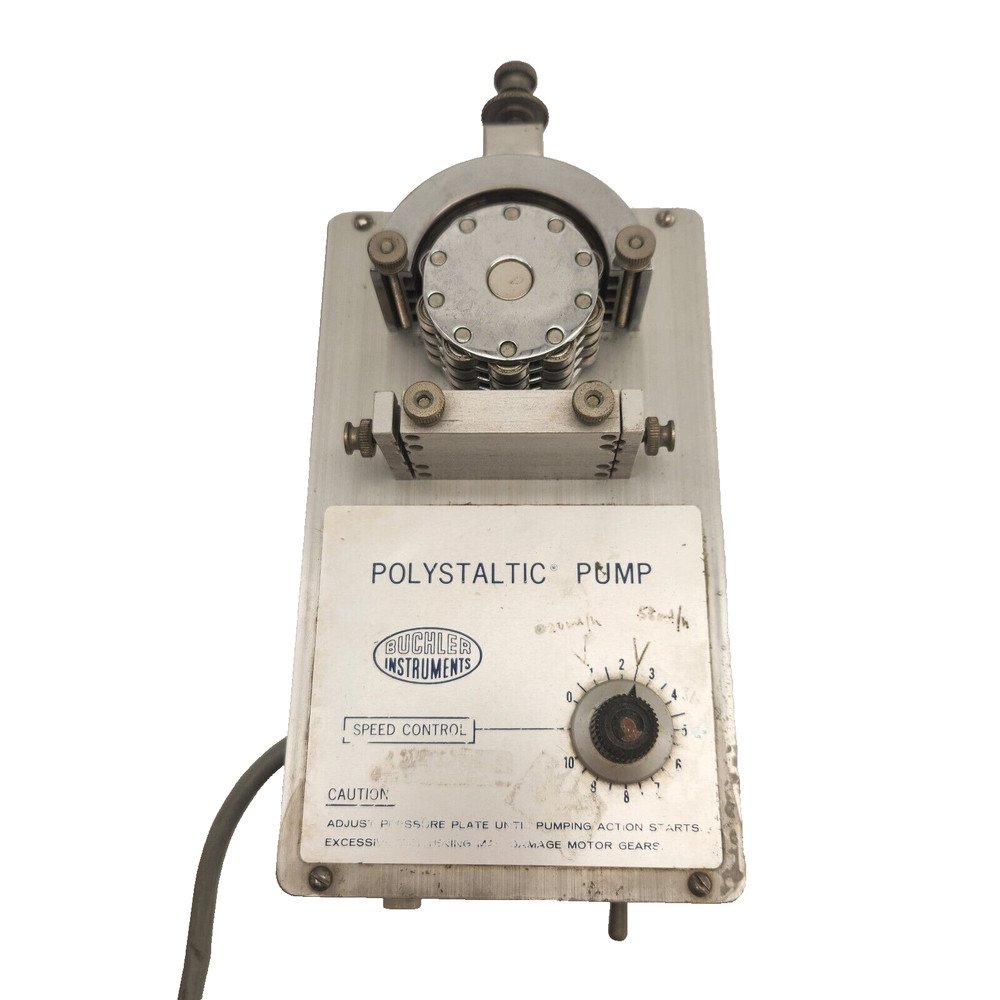 Buchler Instruments Polystaltic Pump | 115 VAC | Powers On, Untested