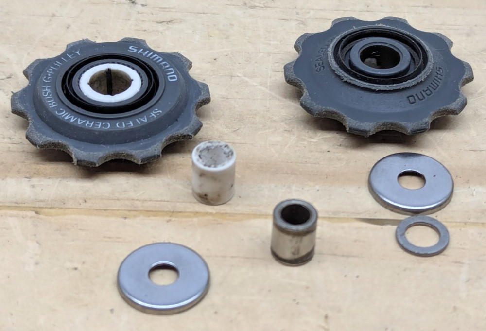 Shimano ceramic pulley set