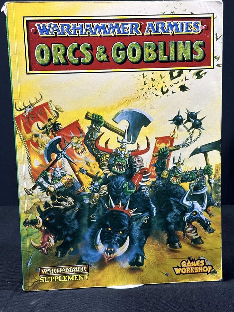 Warhammer Armies Orcs & Goblins Games Workshop Supplement 1996
