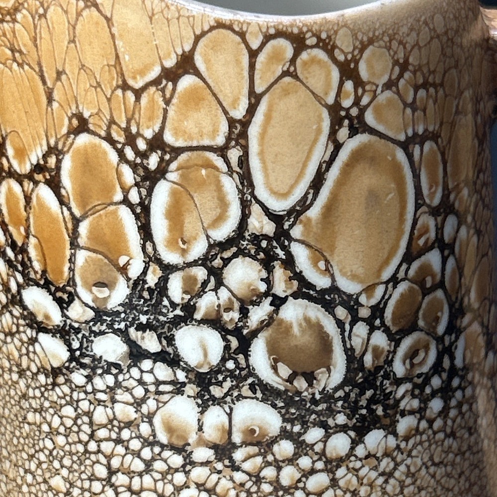 Czechoslovakia Pottery Mini Pitcher Creamer 4 1/2”