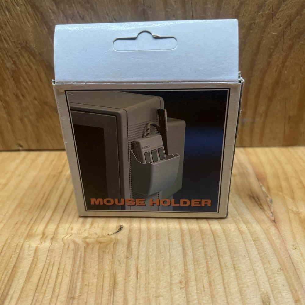 Vintage Computer Mouse Holder With Removable Divider