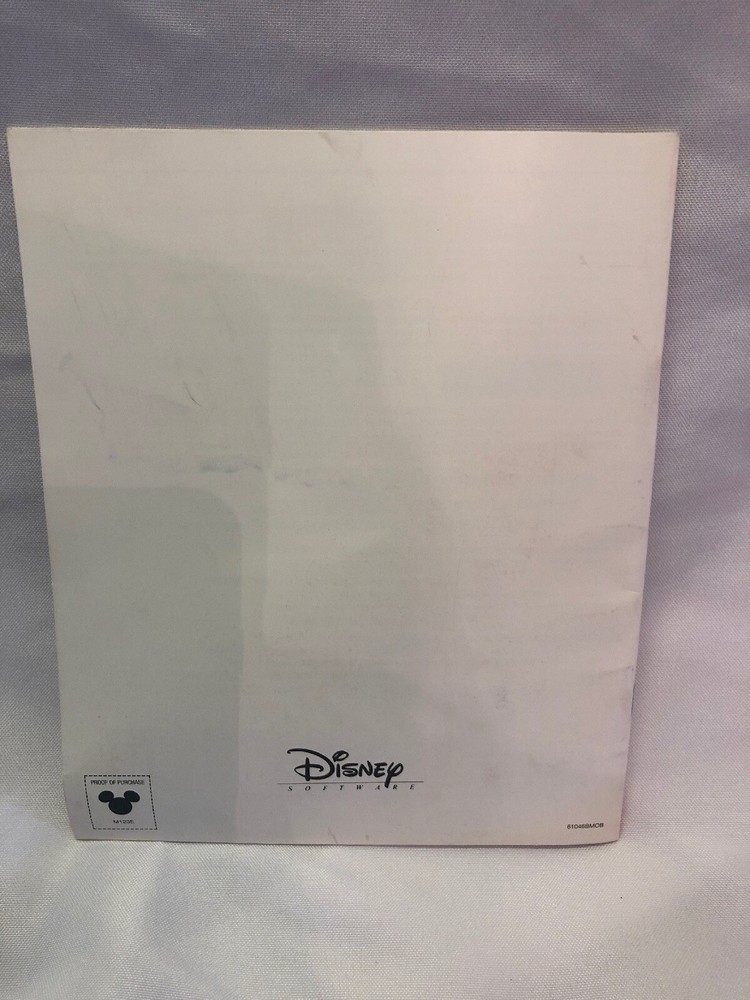 Disney Software Mickey's 123's Surprise Party *User Guide Only*