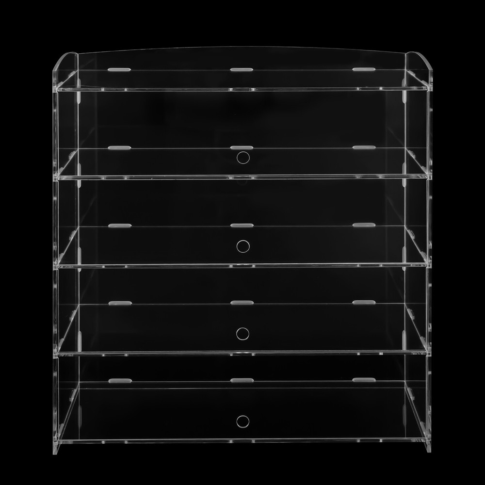 Clear Acrylic Display Case Bakery Pastry Display Case Retail Counter Display