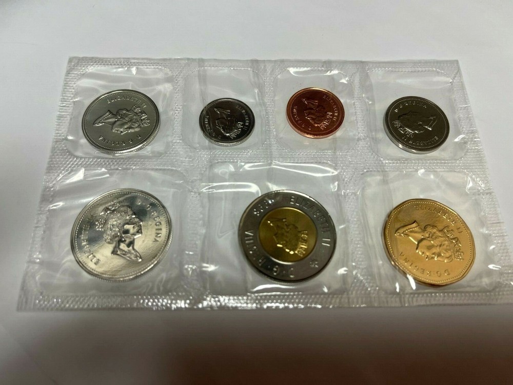 1998 Canada (Ottawa)Uncirculated Mint Set (Proof-Like) Envelope & COA