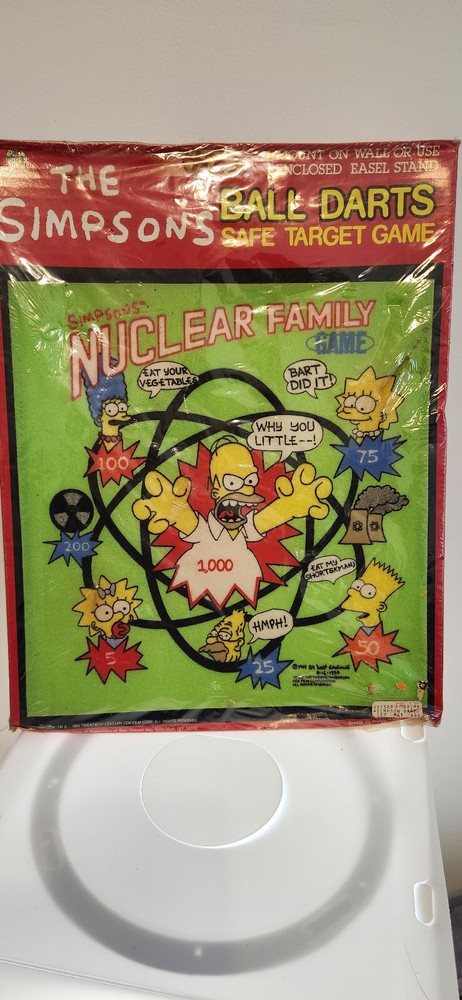 Simpons Ball Darts Game (In Package)