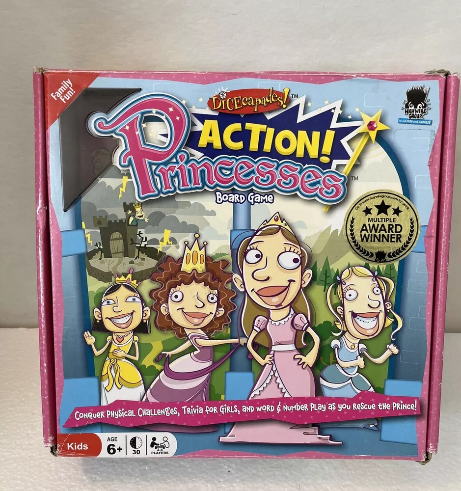 Dicecapades Princesses Game