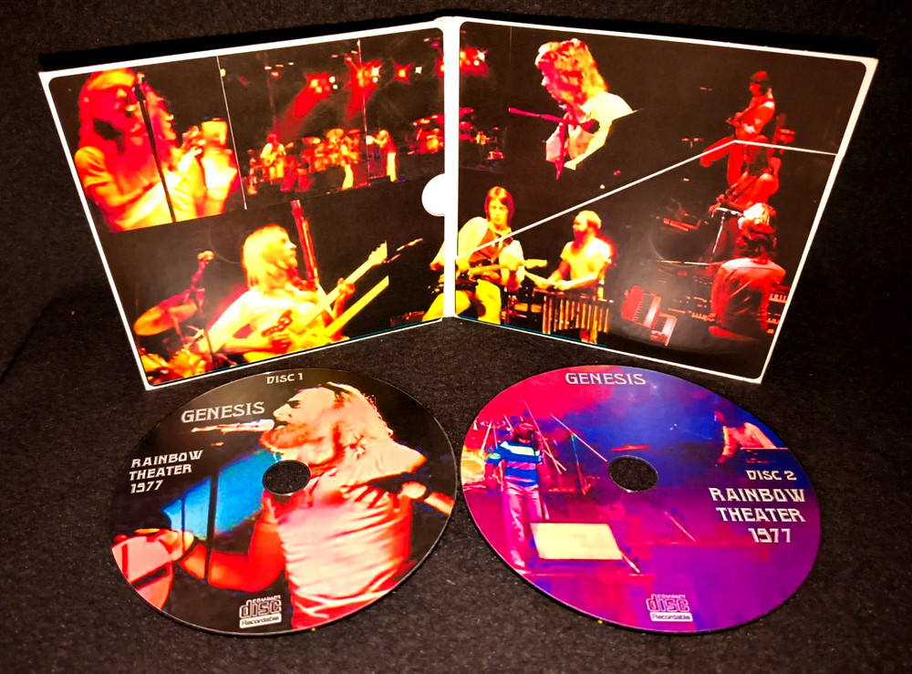 Genesis Rainbow Theatre 1977 Gate Fold 2CD package NEW