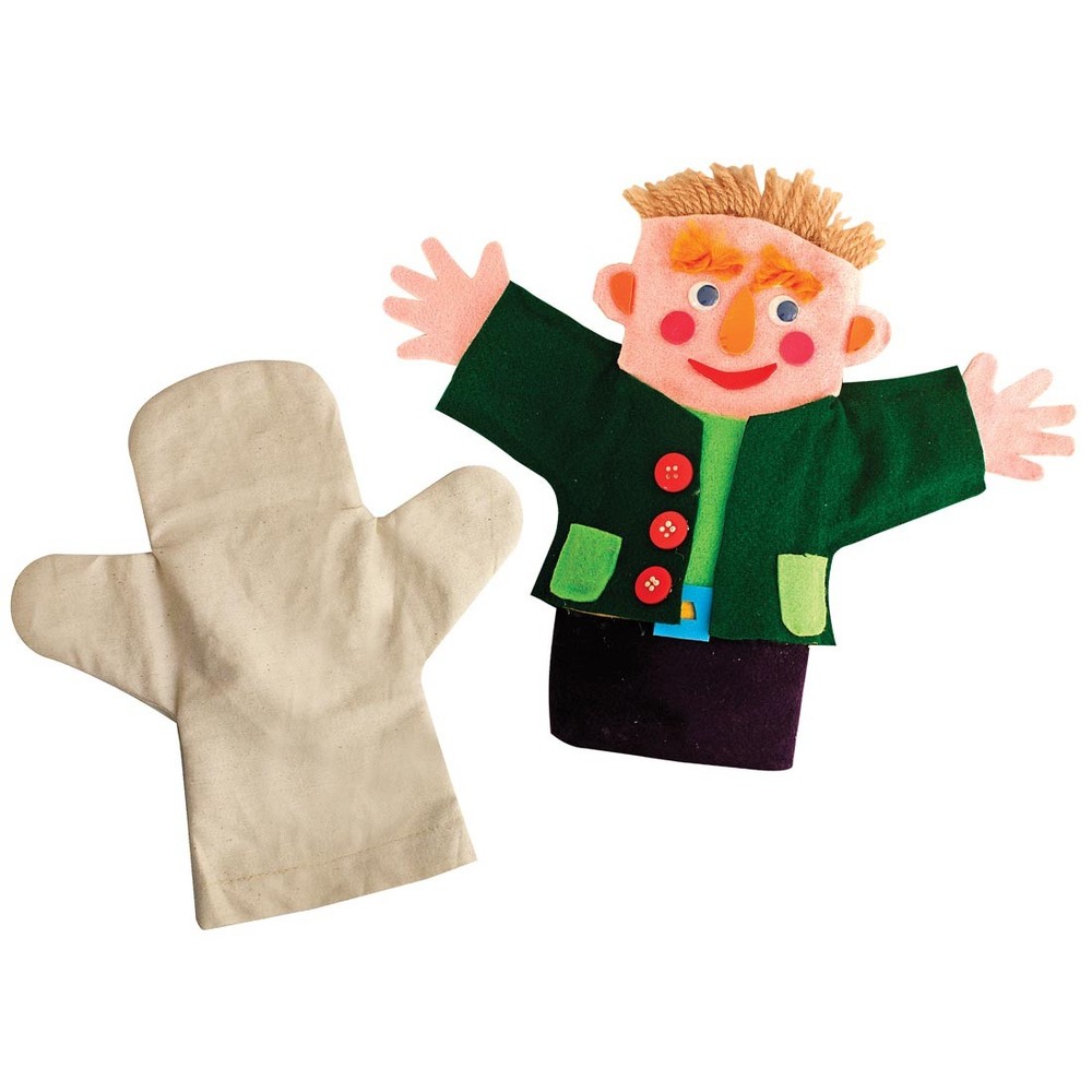 Canvas People Puppets 6-Pack