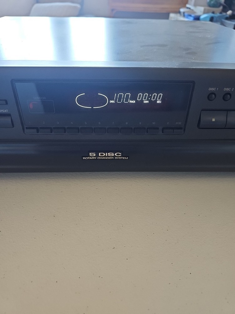 Technics SL-PD887 5-Disc CD Changer Player w/Remote | TESTED & Working