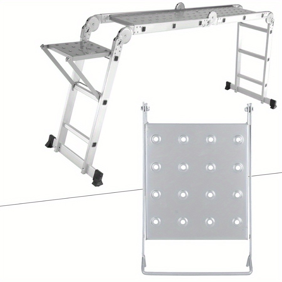Ladder Work Platforms, Foldable Rack Brackets, Heavy-duty Iron Accessories