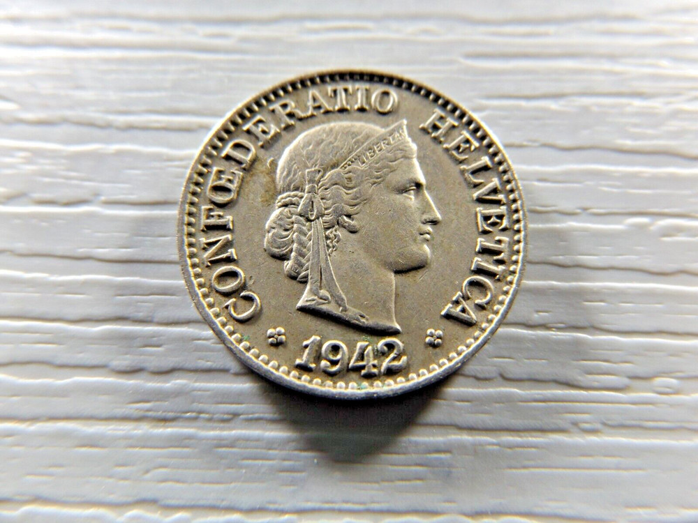 SWITZERLAND 1942 10 Rappen