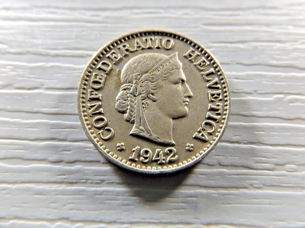 SWITZERLAND 1942 10 Rappen