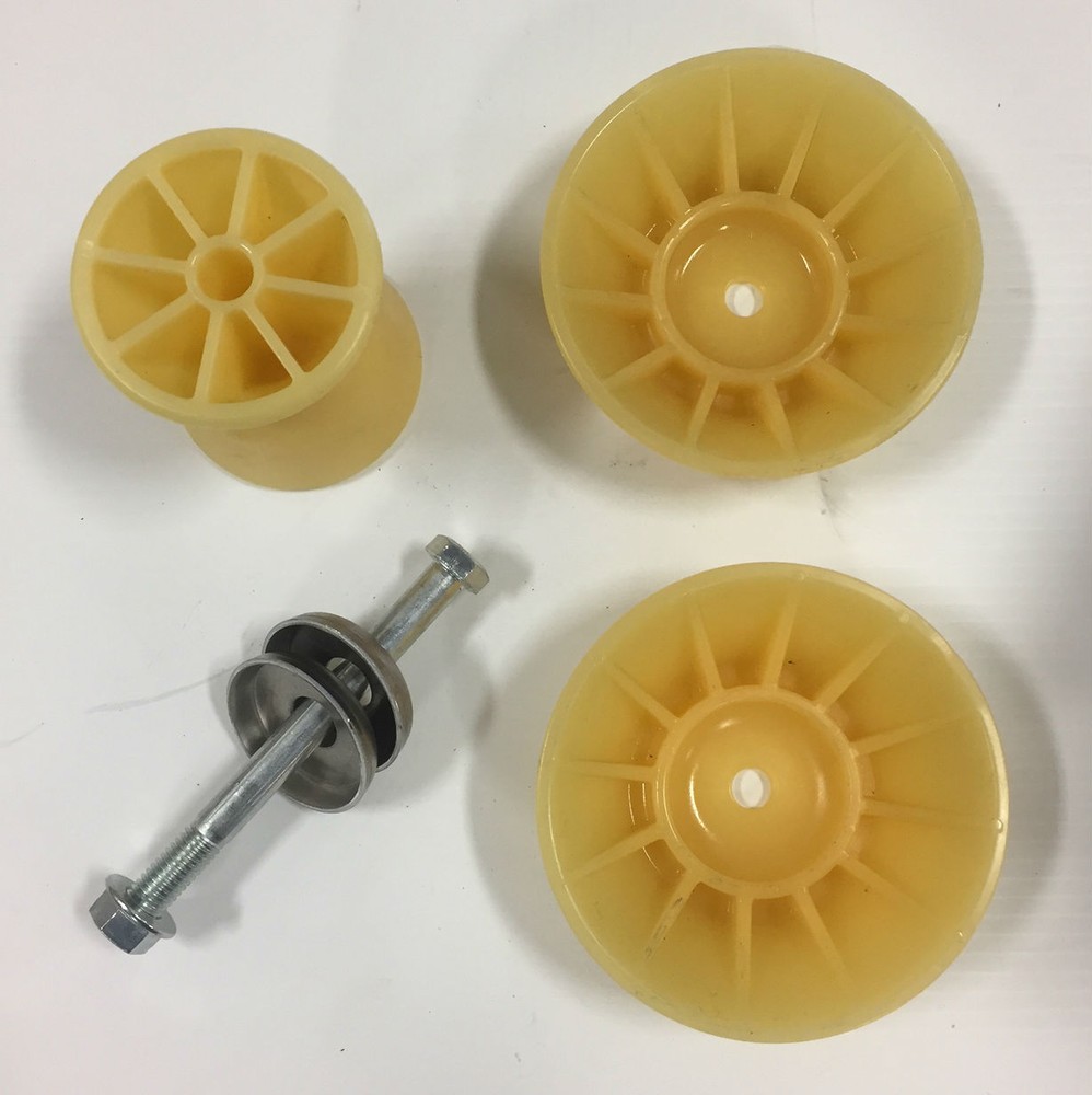 Shorelander SK0195 4 Inch Bow Roller Assembly with Profile End Caps