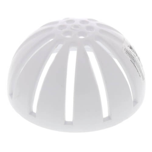 Sioux Chief 861-D 5-1/16" Plastic Dome Strainer White